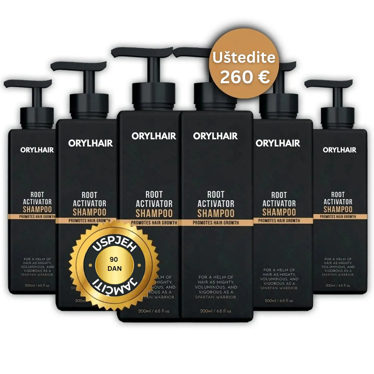 Orylo™ RootBoost Šampon za obnovu kose