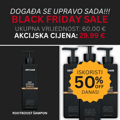 Orylo™ RootBoost Šampon za revitalizaciju kose