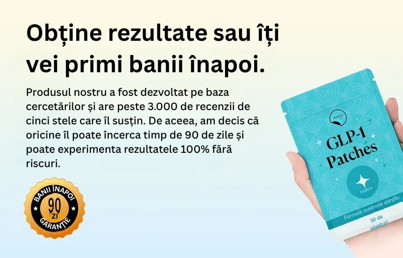 Orylo™ Plasture GLP-1 pentru oprirea poftelor RO