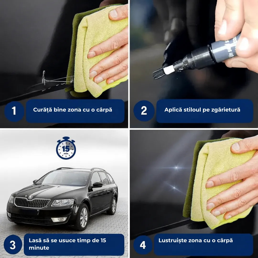 ORYLO | ScratchX™ | Îndepărtare Instantanee a Zgârieturilor de pe Mașină (RO)